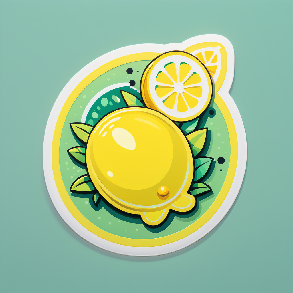 Zesty Lemon sticker