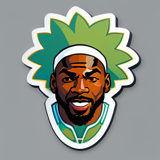 michael jordon sticker