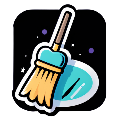 broom sticker