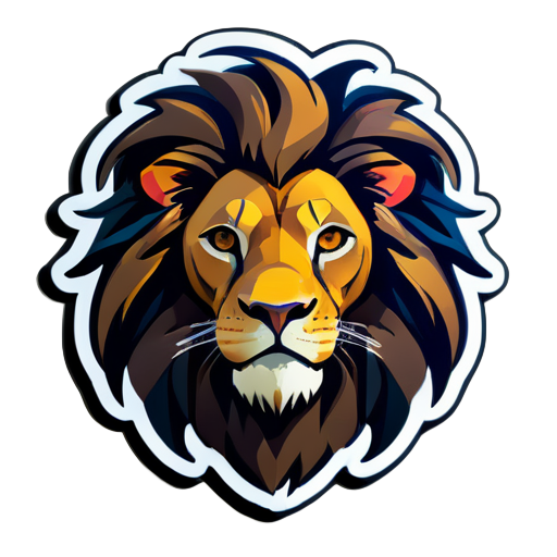 lion sticker