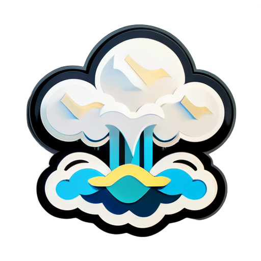 NUBE DE ARROZ sticker