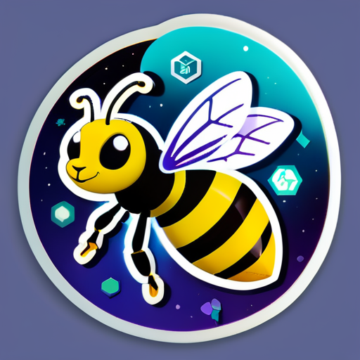 achyuth's chemistry bees sticker