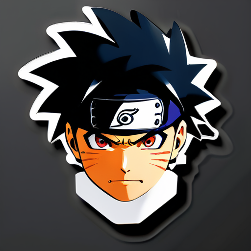 ninja naruto sticker