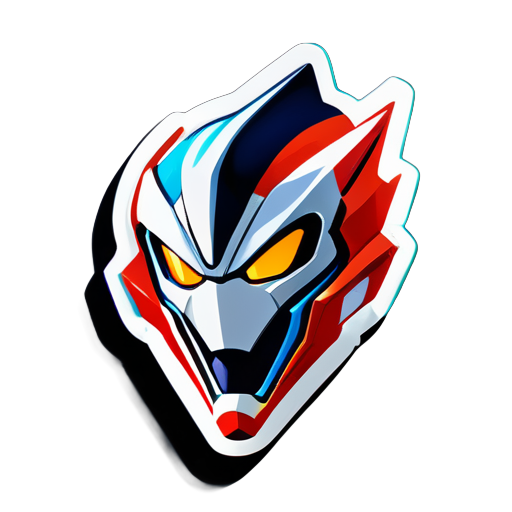 Ultraman Tiga sticker