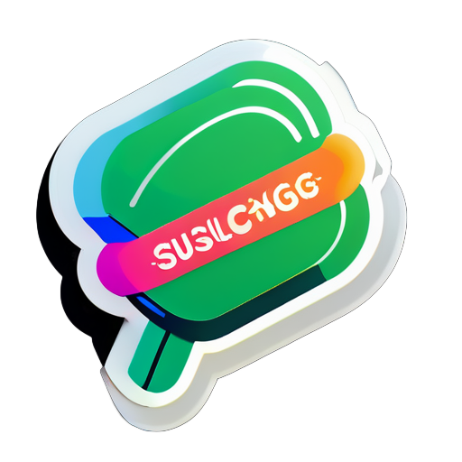 inscreva-se sticker