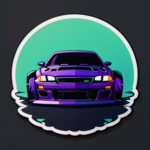 dark và drift king sticker