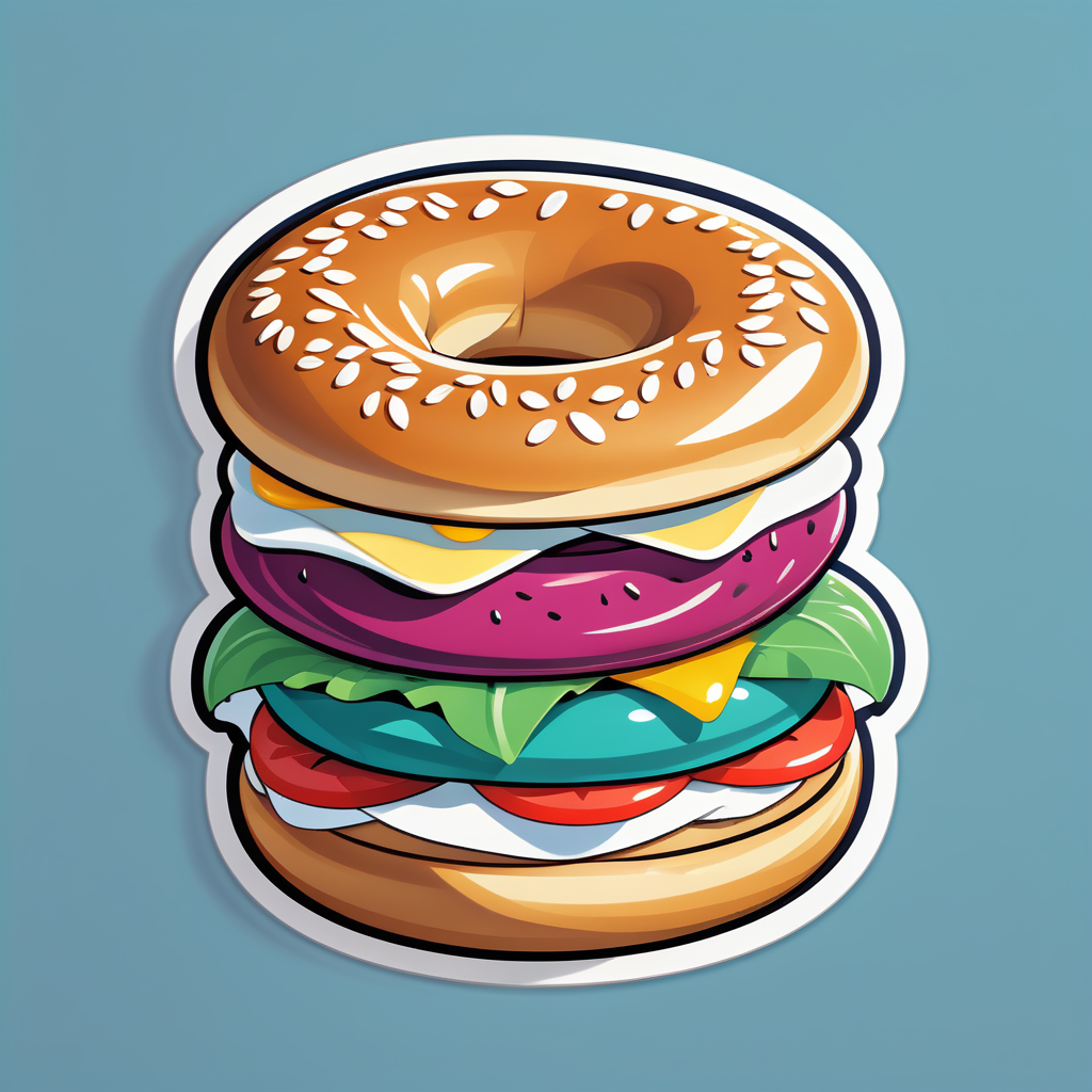 Bagel Delicioso sticker