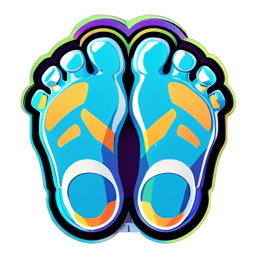 Fortnite feet sticker