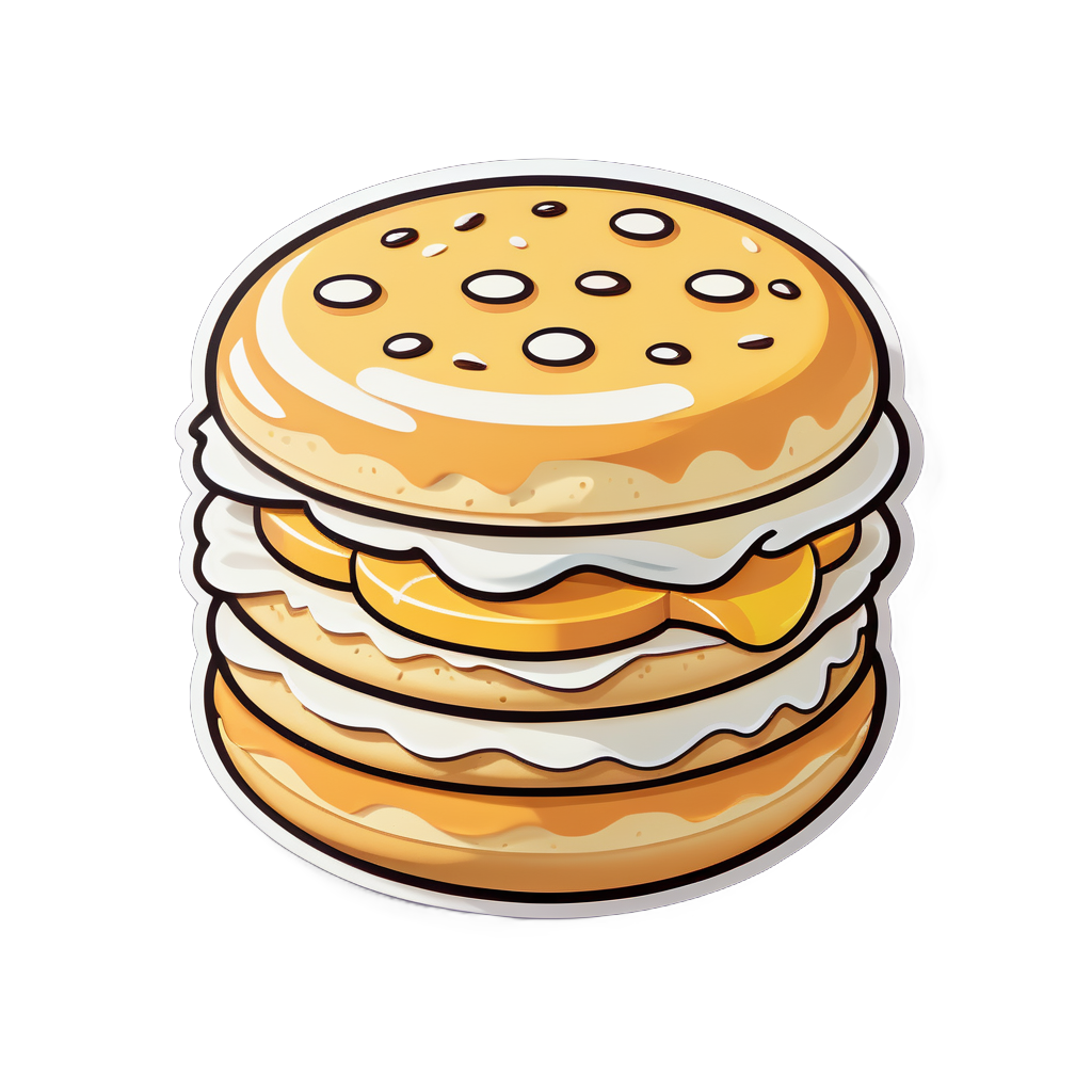 Biscuit frais sticker