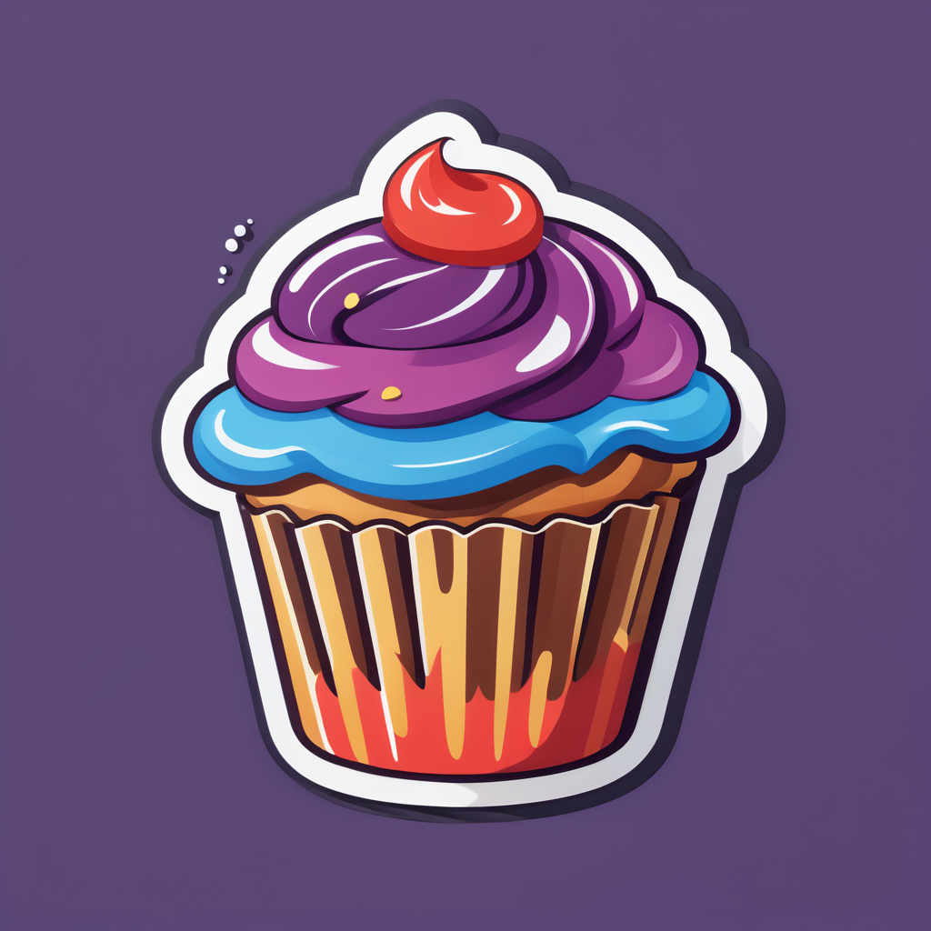 Délicieux Muffin sticker