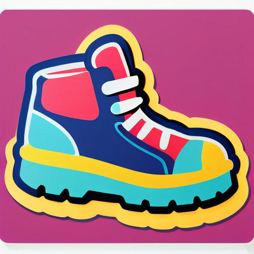 un zapato sticker