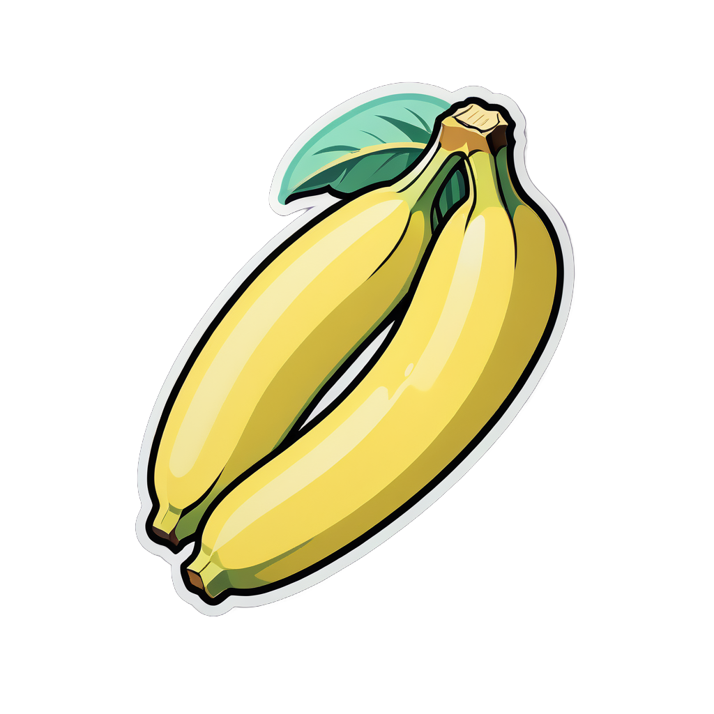 Banana Fresca sticker