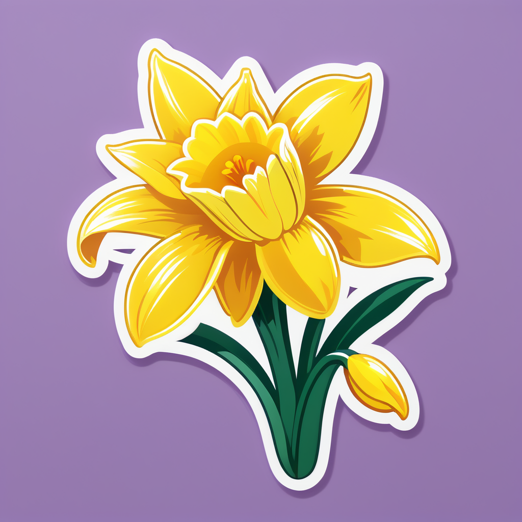 Dazzling Daffodil Dance sticker