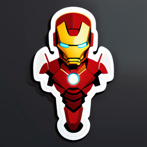 iron man sticker