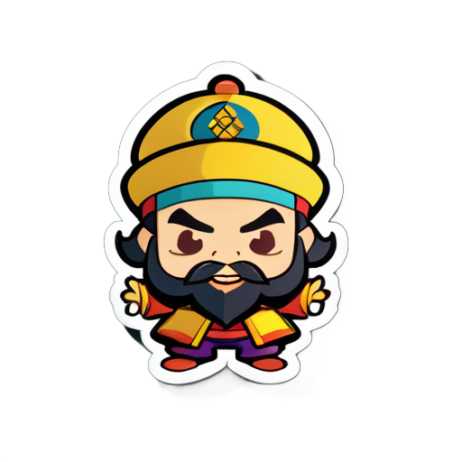 cartoon hua tuo sticker