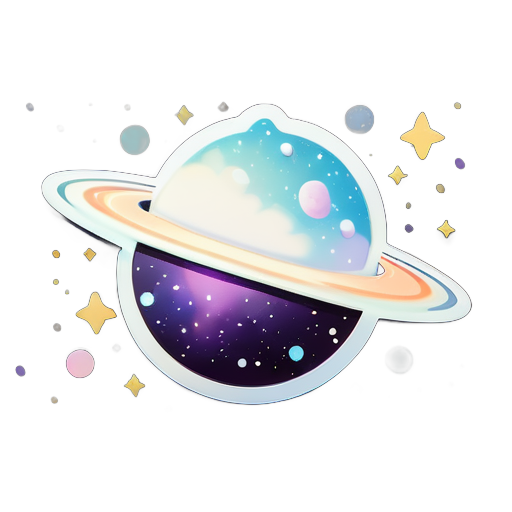 Milky Galaxy sticker