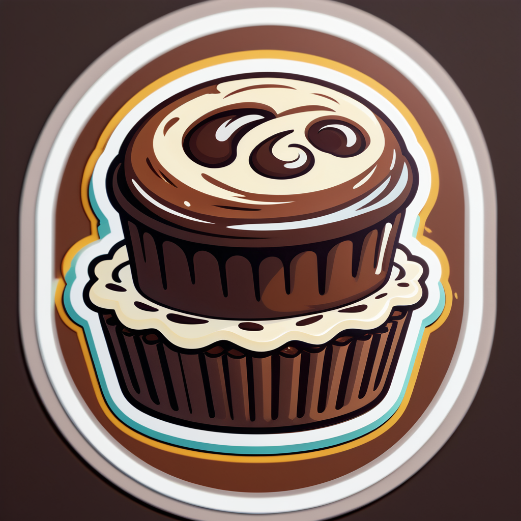 Delicioso Brownie sticker