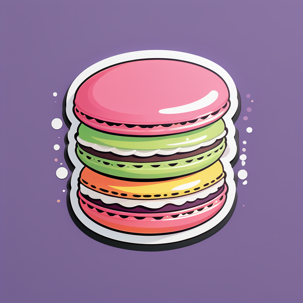 Fresh Macaron sticker