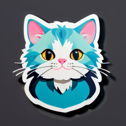 一只可爱的猫咪 sticker