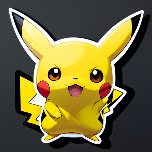 pikachu sticker