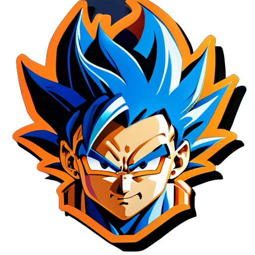 sticker Vegito sticker