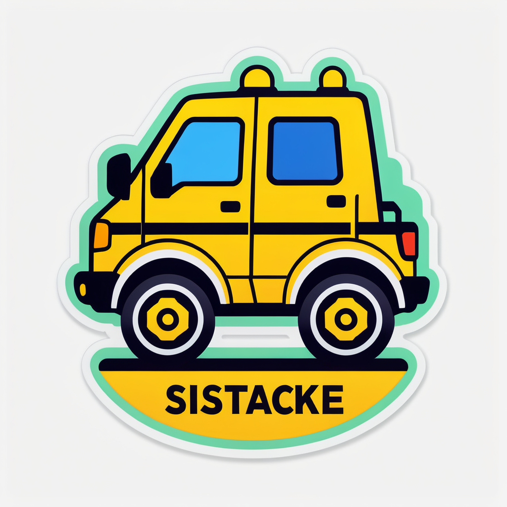 Roadside Assistance Vehicle sticker