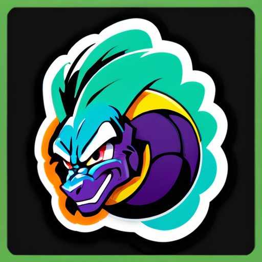 dragon ball z siêu sticker