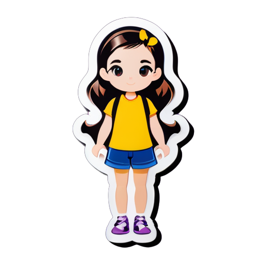 girl sticker