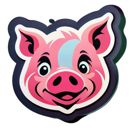 pig sticker