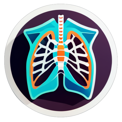 Chest diagram sticker