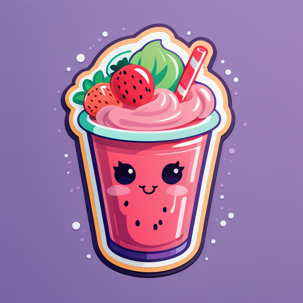 Smoothie Fofo sticker