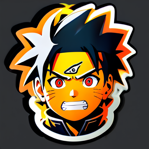 Criar adesivo de naruto sticker