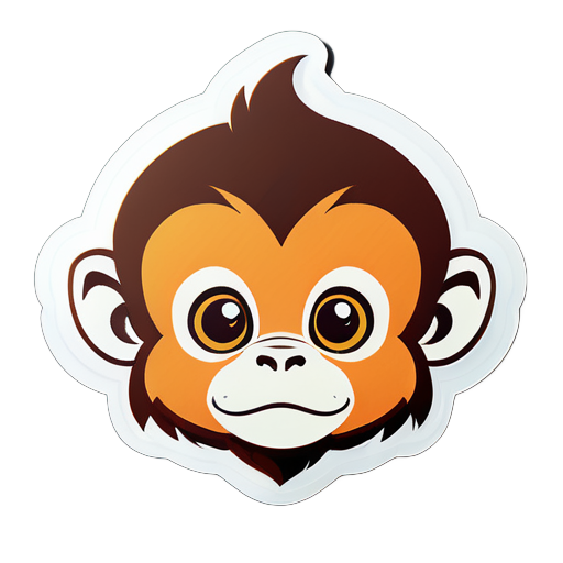 Baby Affe sticker