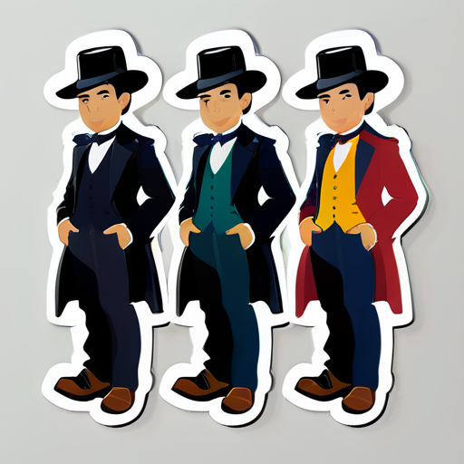 el filibusterismo 3 nhân vật chính sticker