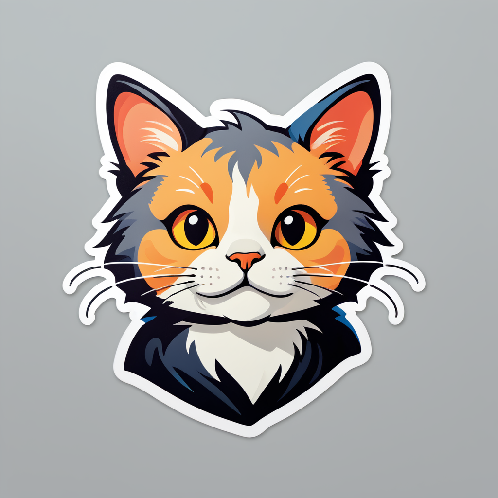 cat sticker