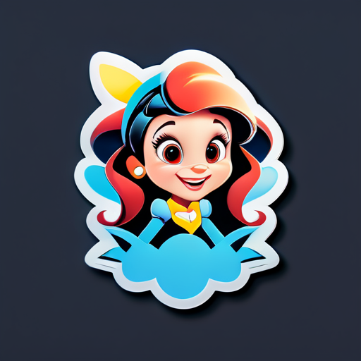 Disney Cartoon sticker