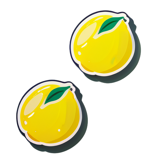 lemon sticker