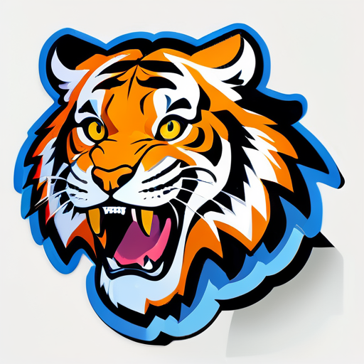 Tiger sticker