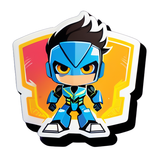 create transformer sticker, My son he 6 years old,  loves this cartoon. sticker