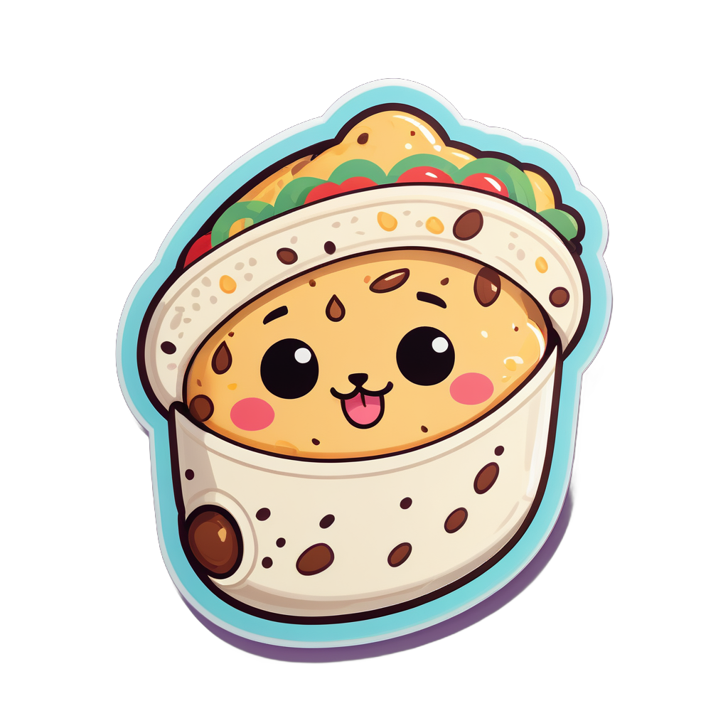 Burrito lindo sticker