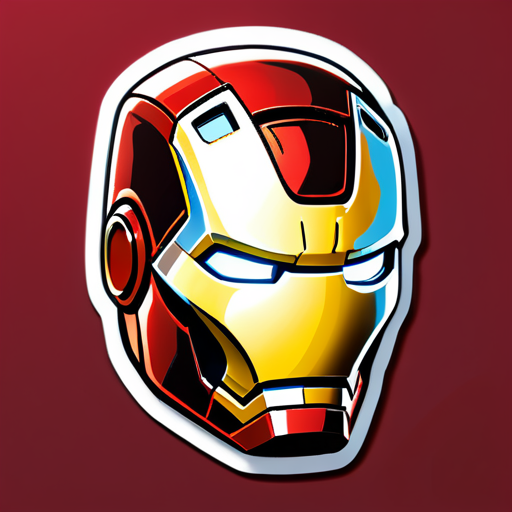 iron man sticker