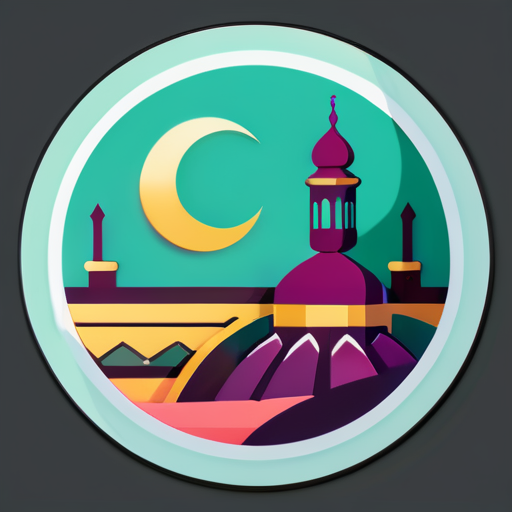 Ramadan sticker