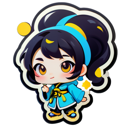 personaje xiao yan  sticker