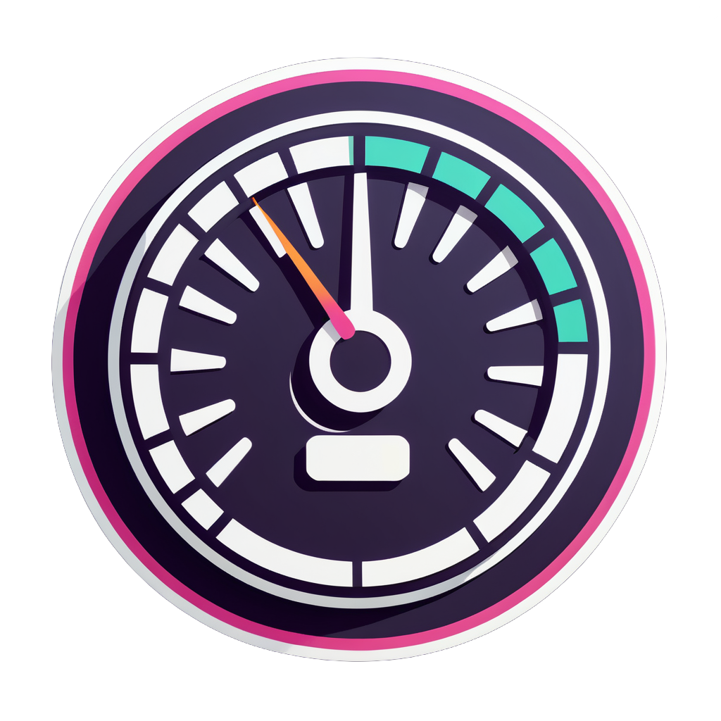 Speedometer Icon sticker