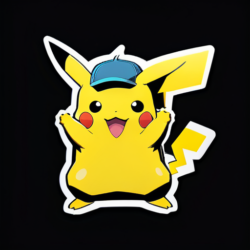 fuck pikachu sticker