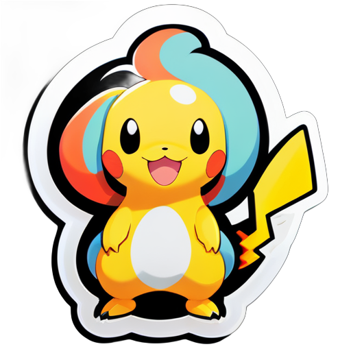 hi can you create a sticker for pokemon sticker