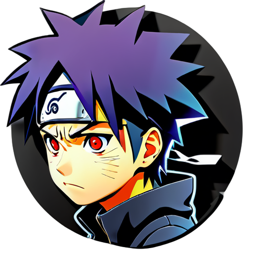 Naruto 伤心图片 sticker