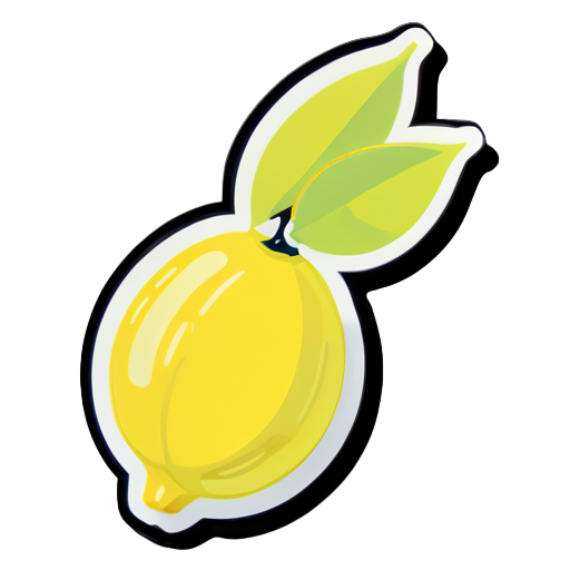 lemon sticker