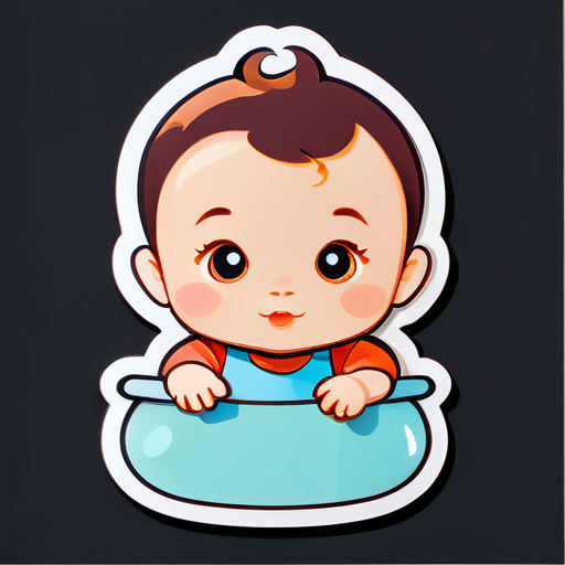 Baby sticker