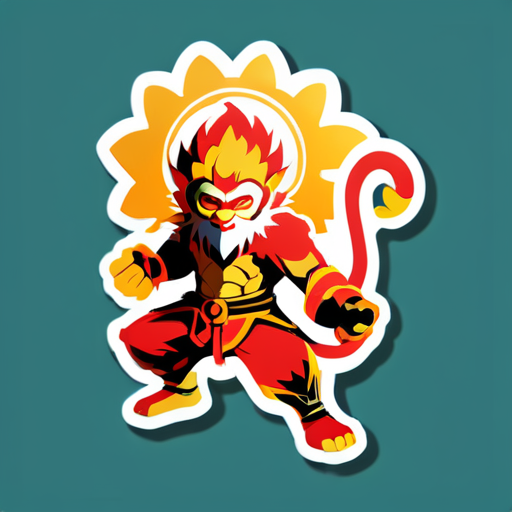 Sun Wukong sticker